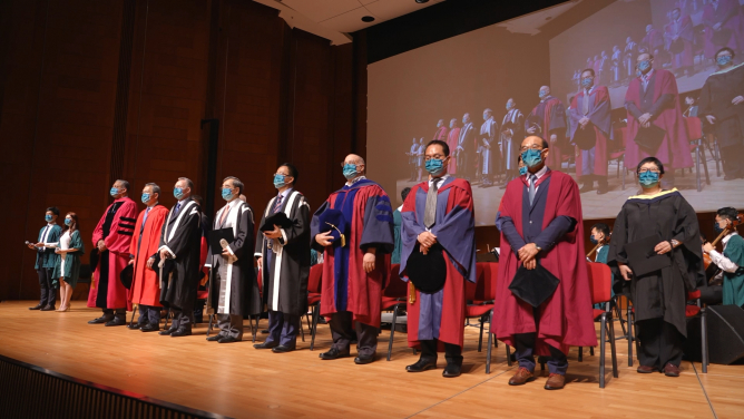 HKU holds Inauguration Ceremony for New Students 2022-23